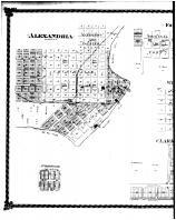 Alexandria, St Marysville, Fairmont, Winchester, Clark City, St Francisville - Left, Clark County 1878